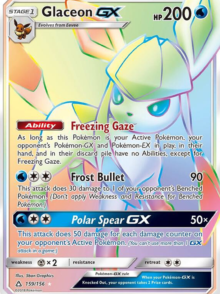 Glaceon GX #159 1