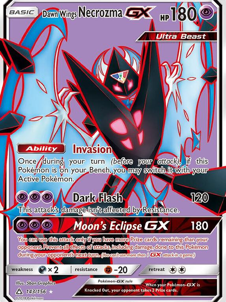 Dawn Wings Necrozma GX #143 1