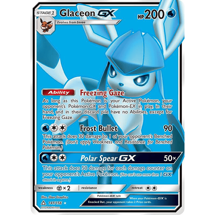 Glaceon GX #141 1