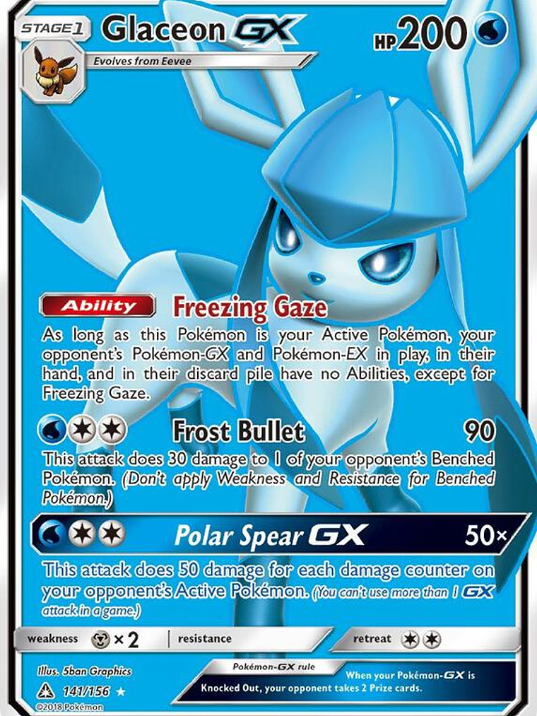 Glaceon GX #141 1