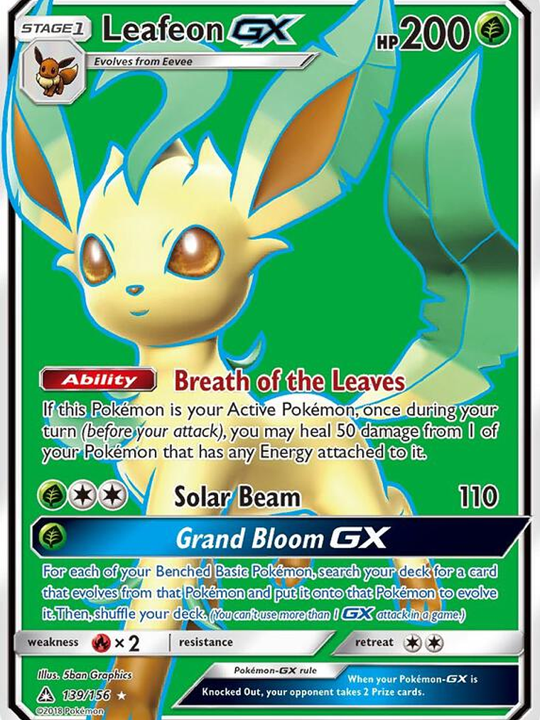 Leafeon GX #139 1