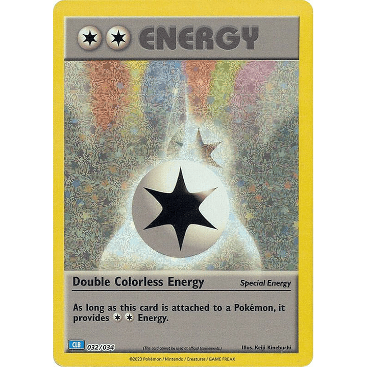 Double Colorless Energy (CLB) #032 1