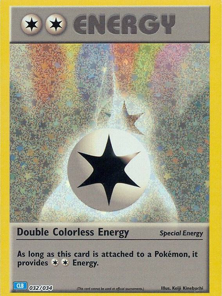 Double Colorless Energy (CLB) #032 1