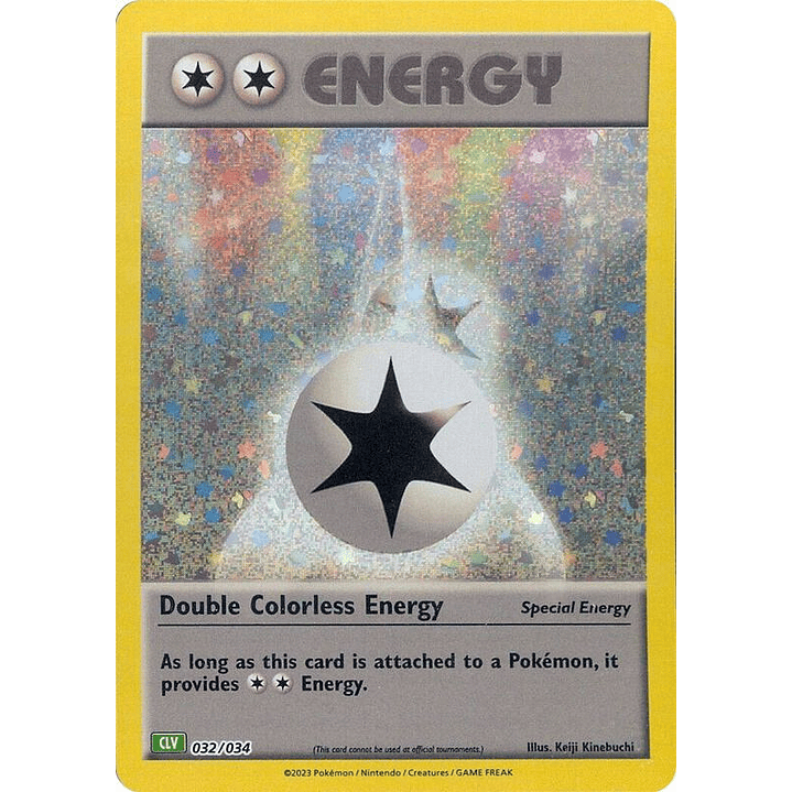 Double Colorless Energy (CLV) #032 1