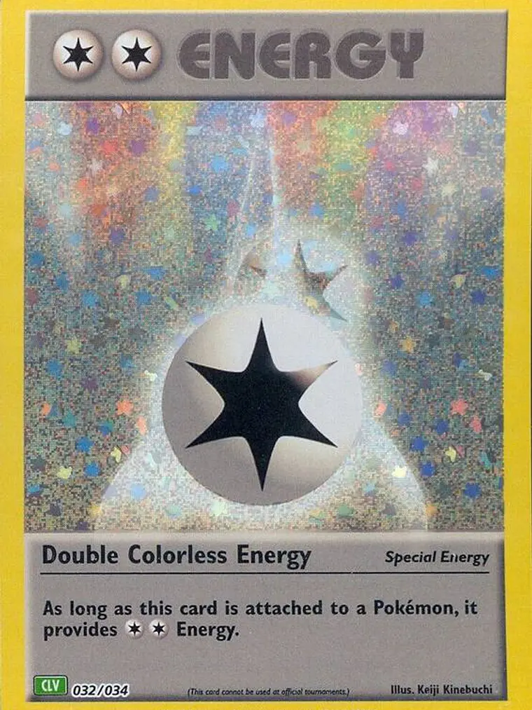 Double Colorless Energy (CLV) #032 1