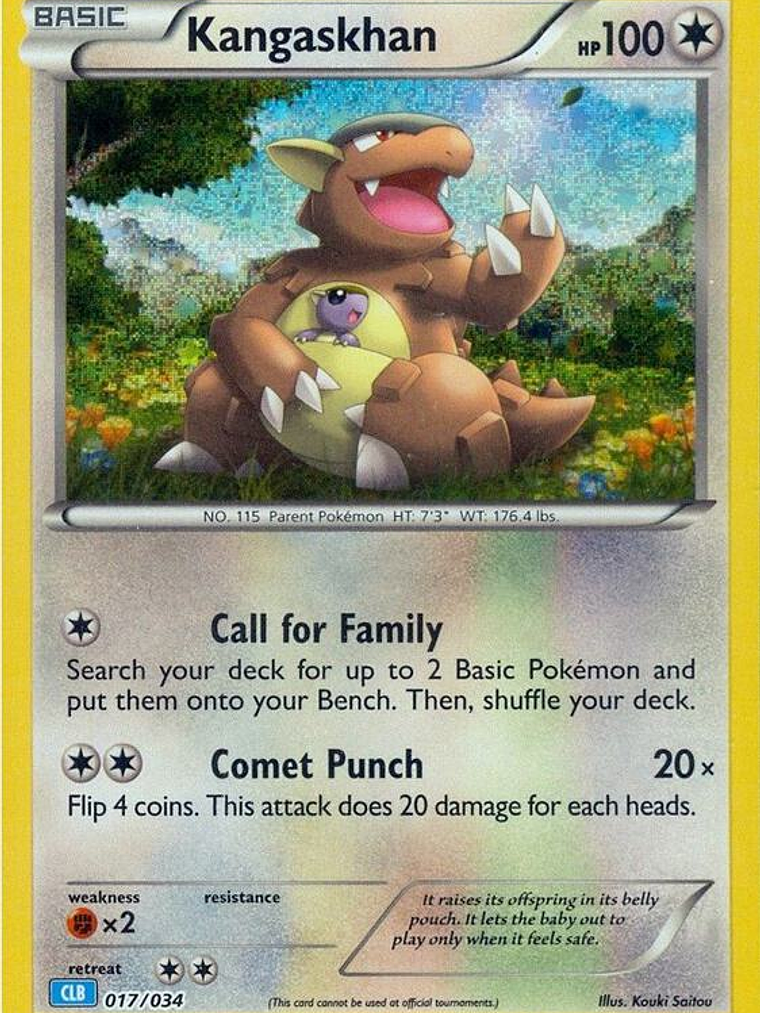 Kangaskhan #017 1