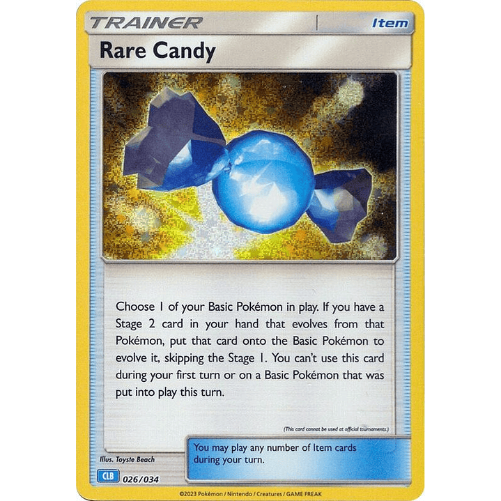 Rare Candy (CLB) #026 1