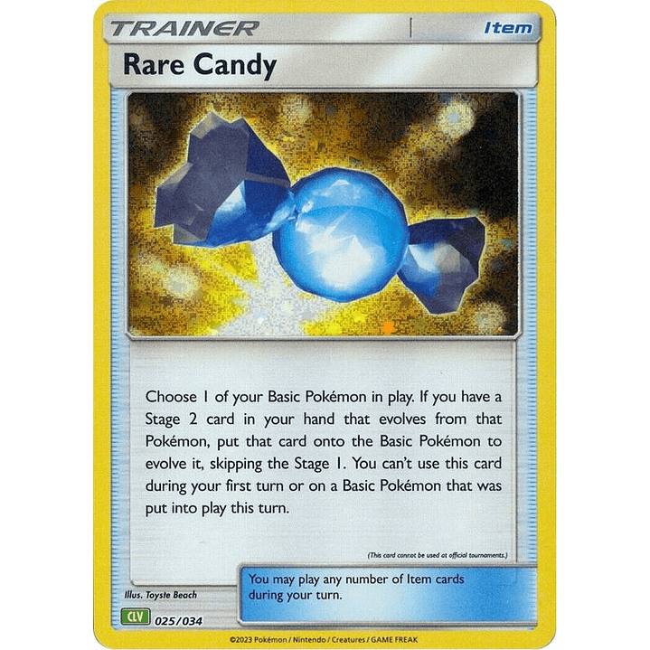 Rare Candy (CLV) #025 1