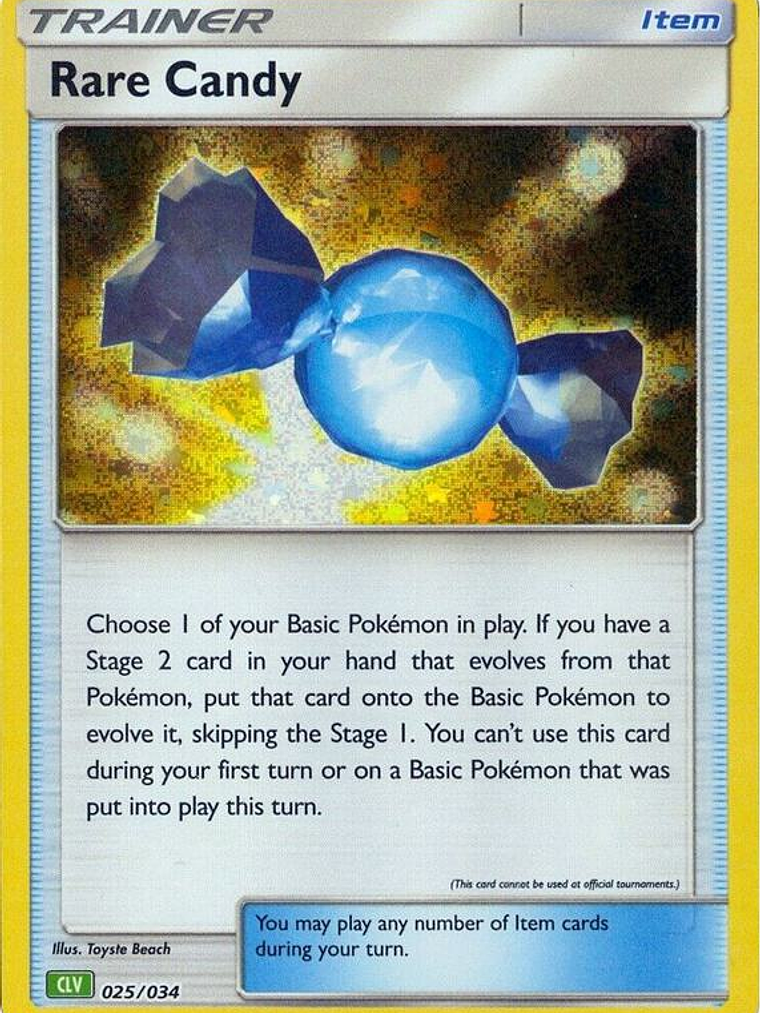 Rare Candy (CLV) #025 1