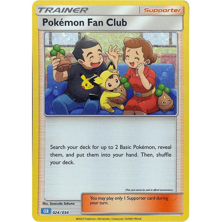 Pokemon Fan Club (CLB) #024 1