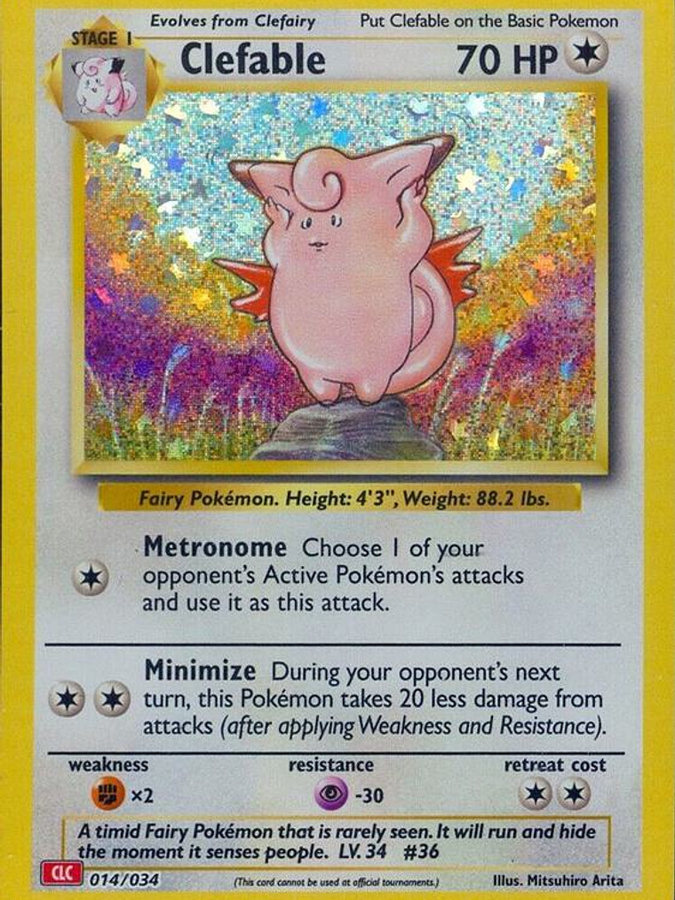 Clefable #014 1