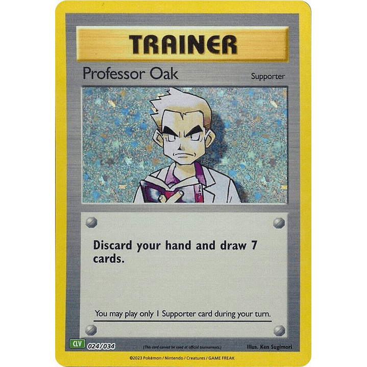 Professor Oak (CLV) #024 1