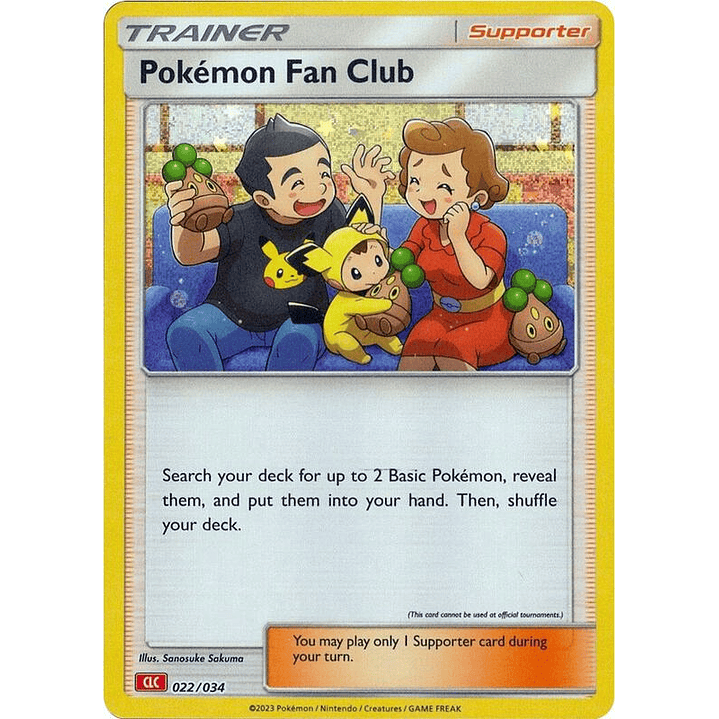 Pokemon Fan Club (CLC) #022 1
