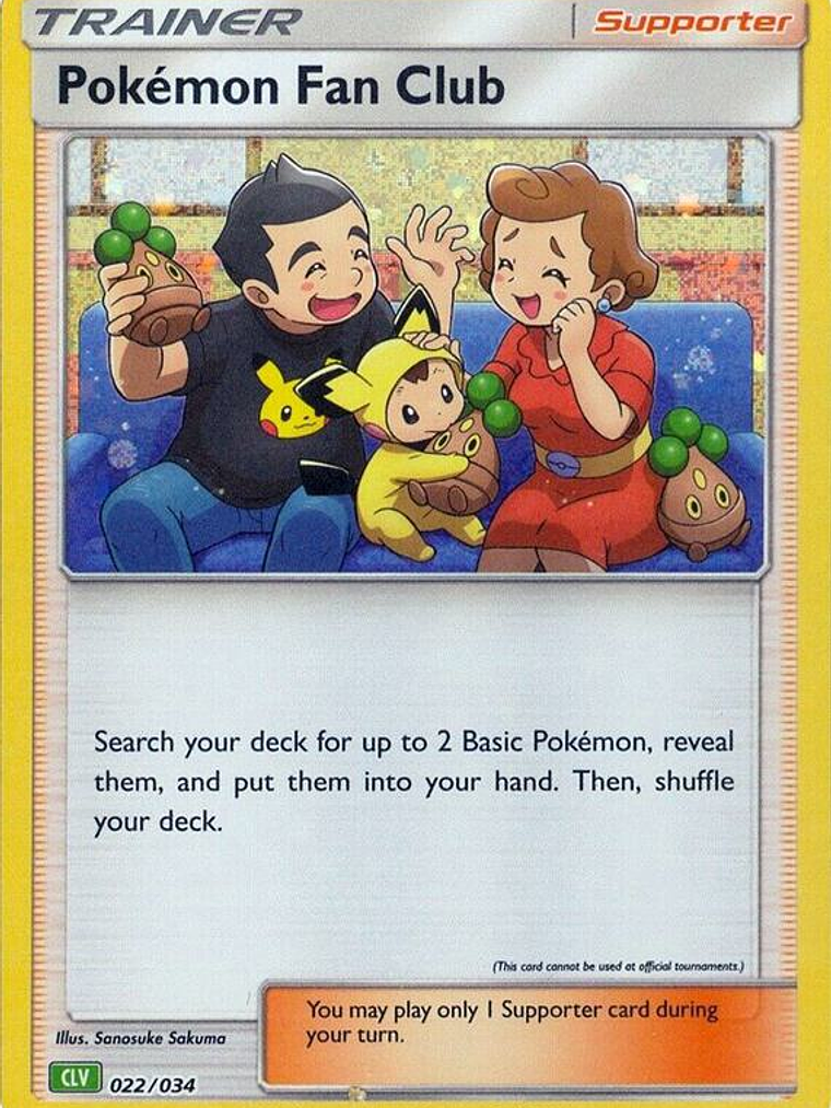 Pokemon Fan Club (CLV) #022 1