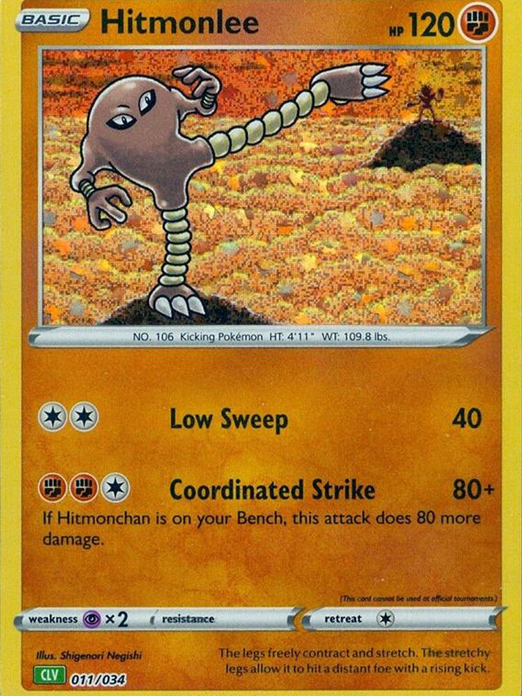 Hitmonlee #011 1