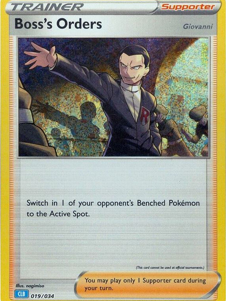 Boss's Orders (CLB) #019 1