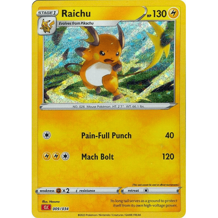 Raichu #009 1