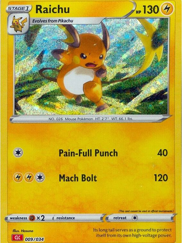 Raichu #009 1