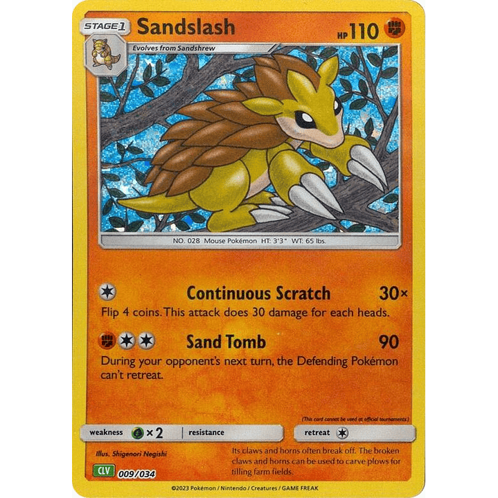 Sandslash #009 1