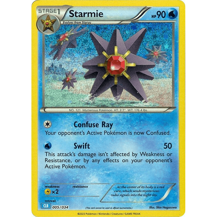 Starmie #005 1