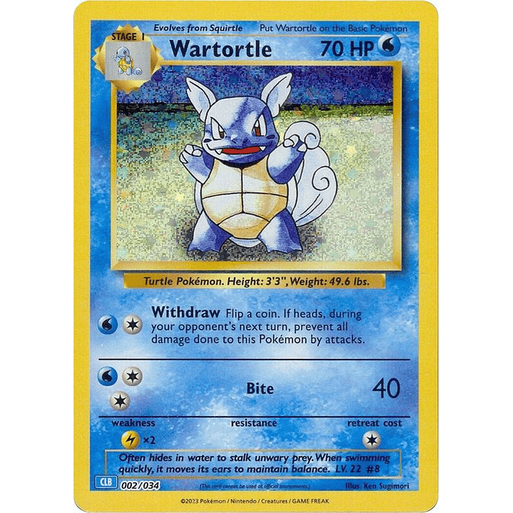 Wartortle #002 1