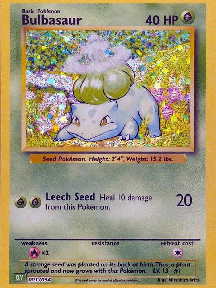 Bulbasaur #001 1