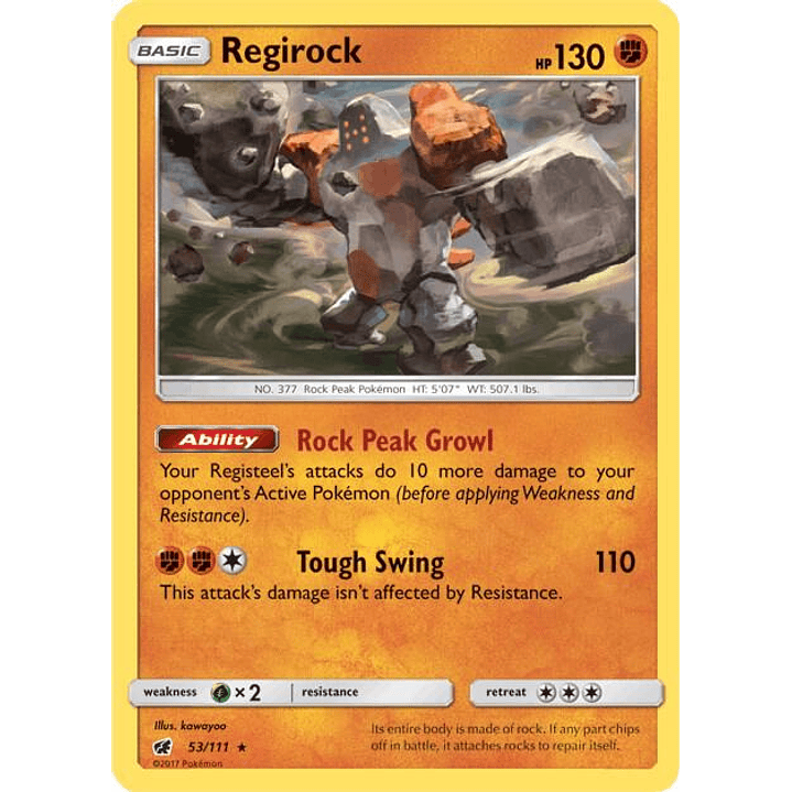 Regirock #53 1