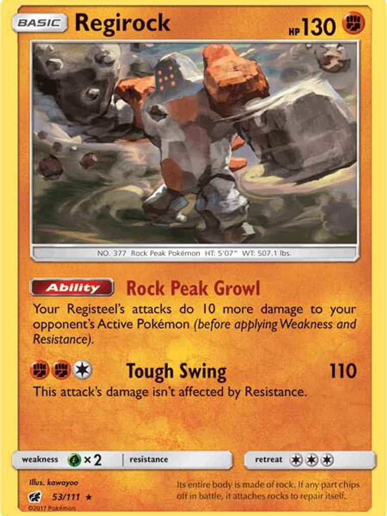 Regirock #53 1