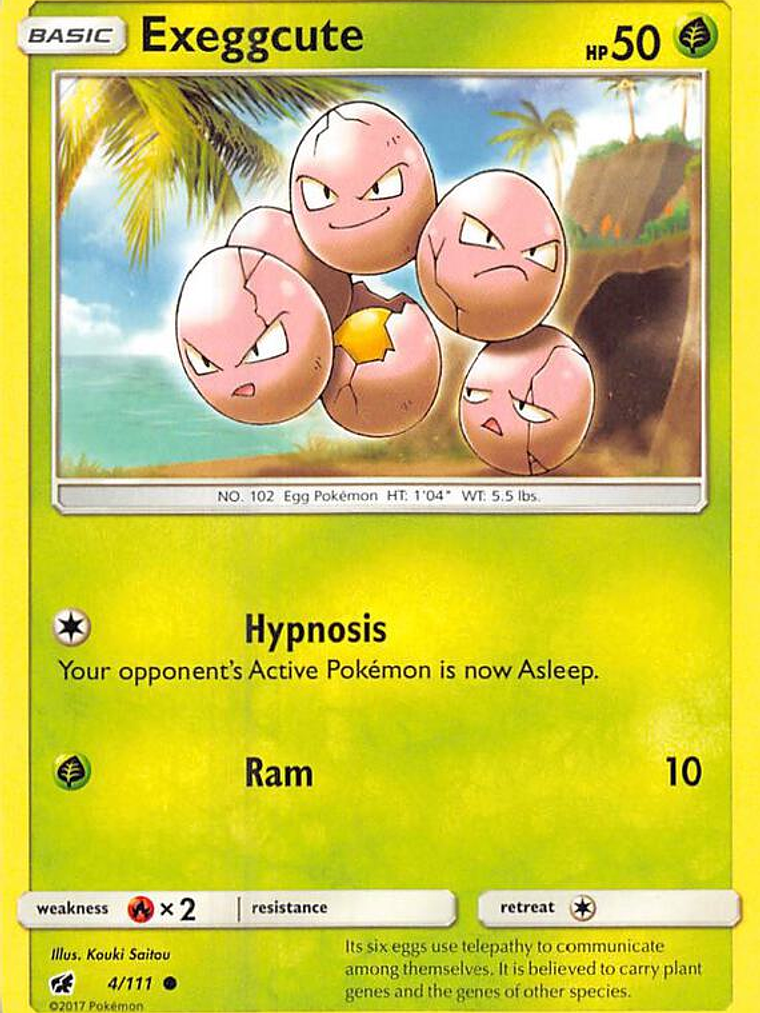 Exeggcute #4 1