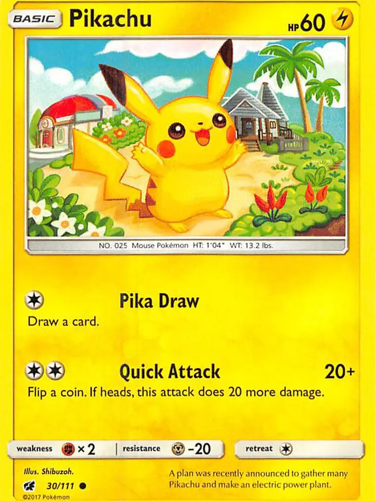 Pikachu #30 1