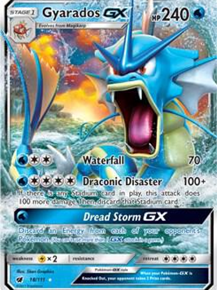 Gyarados GX #18 1