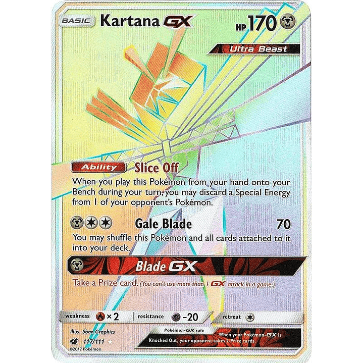 Kartana GX #117 1