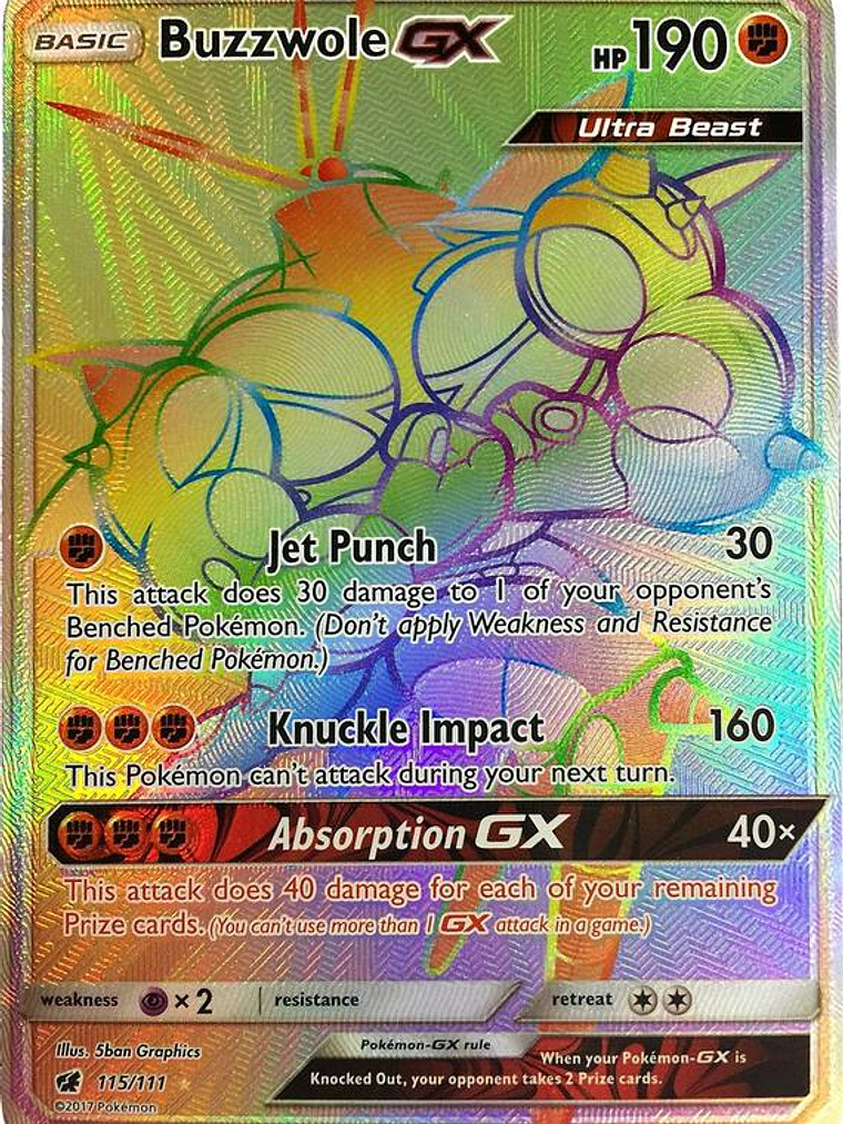Buzzwole GX #115 1