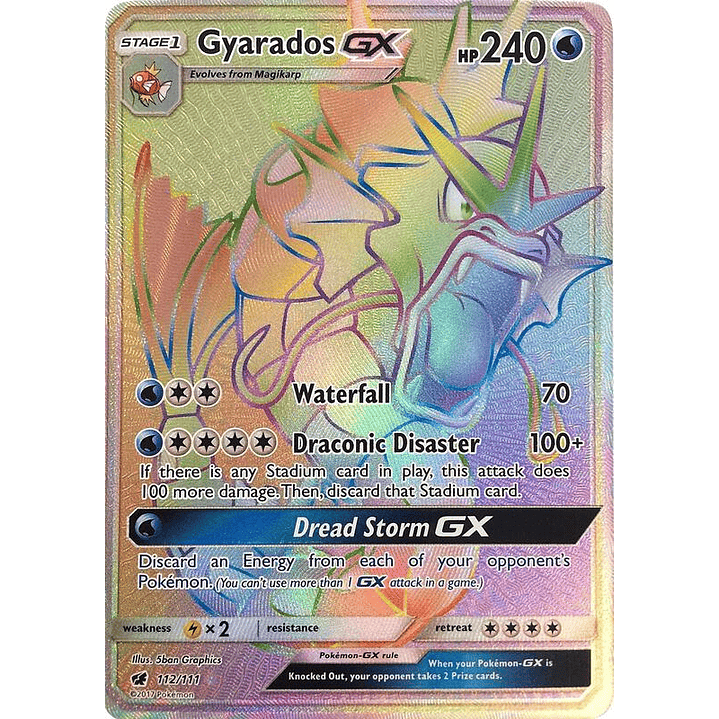 Gyarados GX #112 1