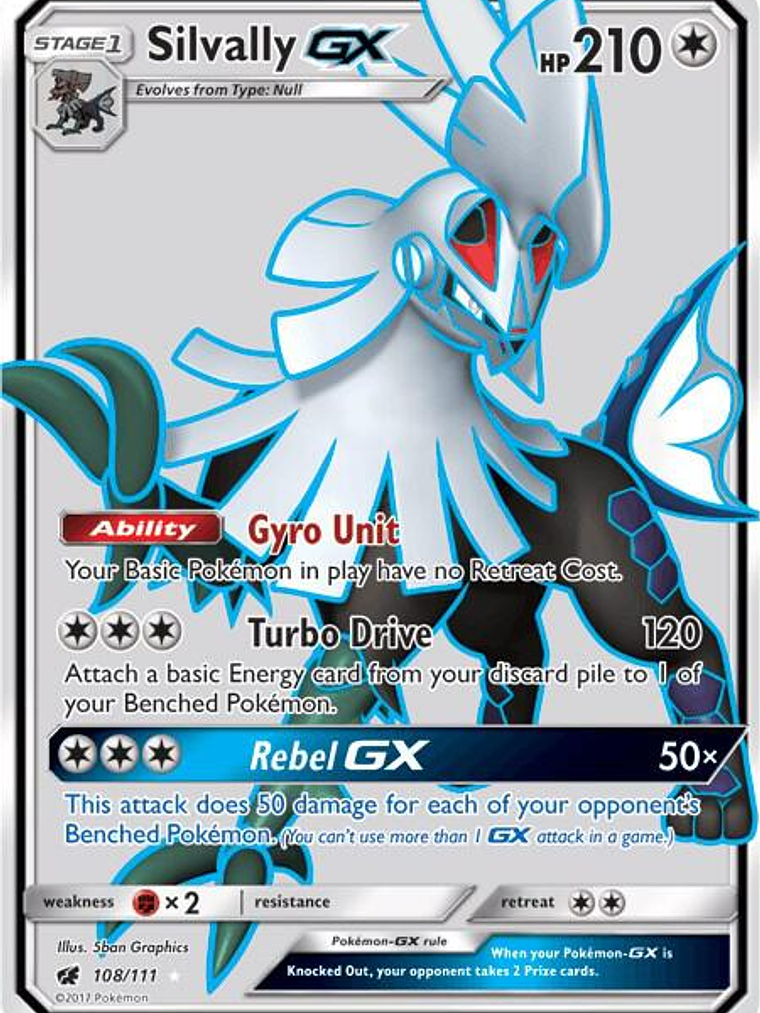 Silvally GX #108 1