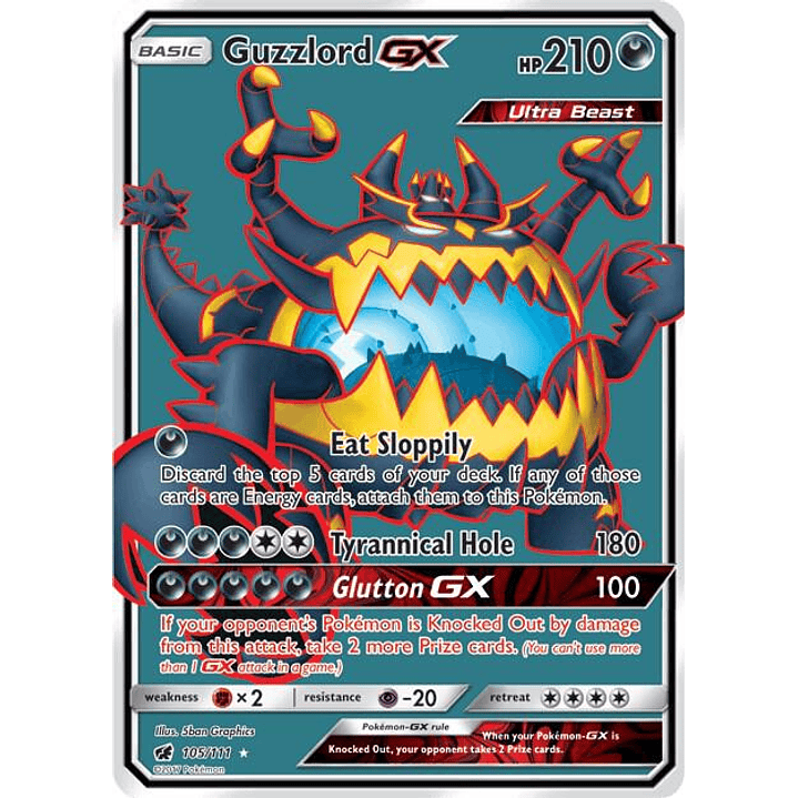 Guzzlord GX #105 1