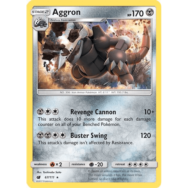 Aggron #67 1