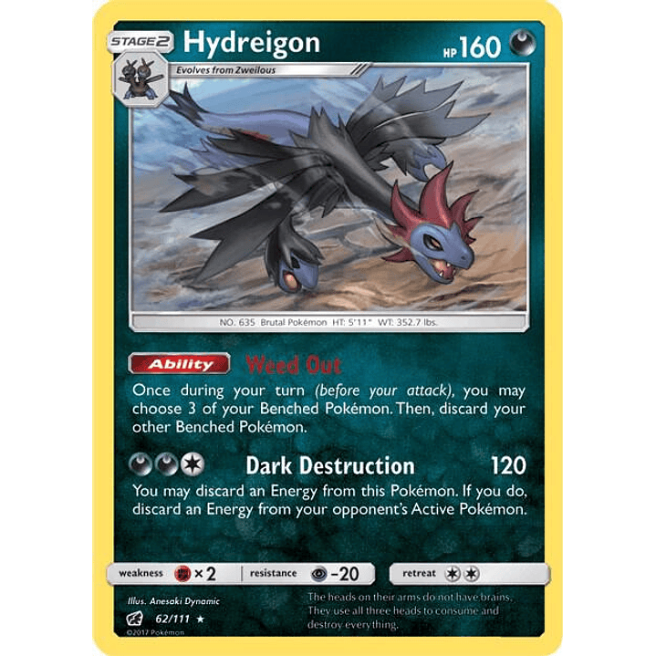Hydreigon #62 1