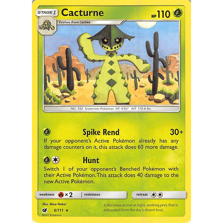 Cacturne #6 1