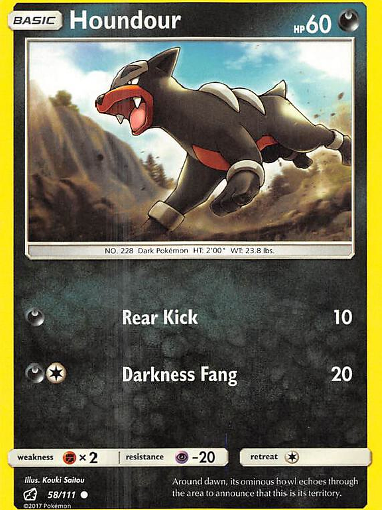 Houndour #58 1