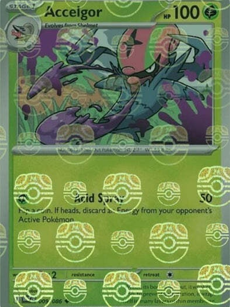 Accelgor (Master Ball Pattern) #009 1