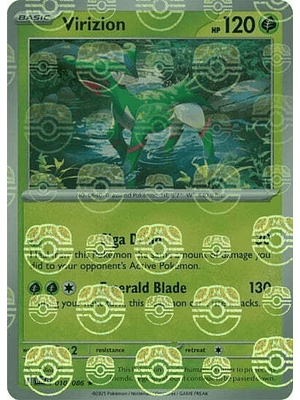 Virizion (Master Ball Pattern) #010