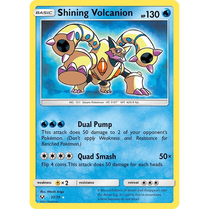 Shining Volcanion #27 1