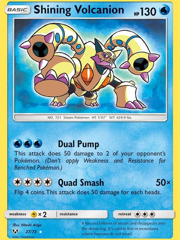 Shining Volcanion #27 1