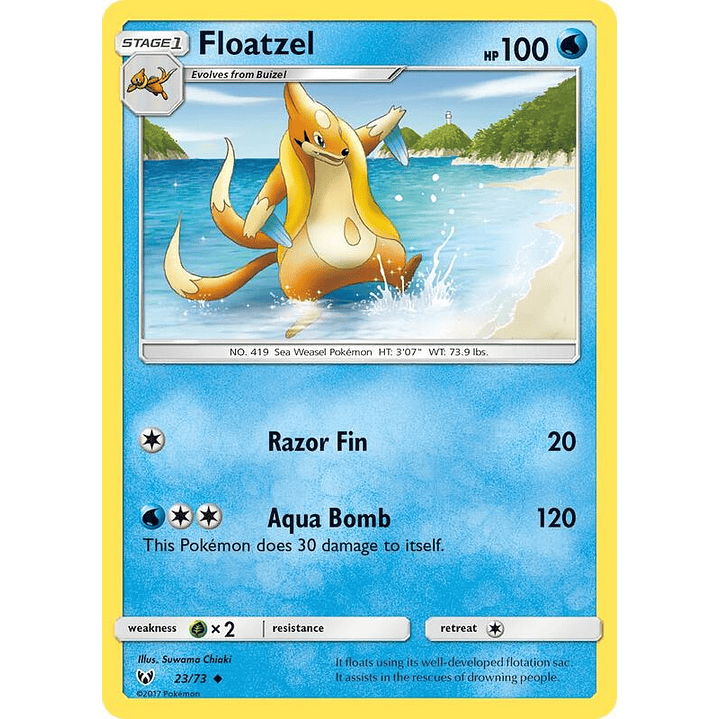 Floatzel #23 1