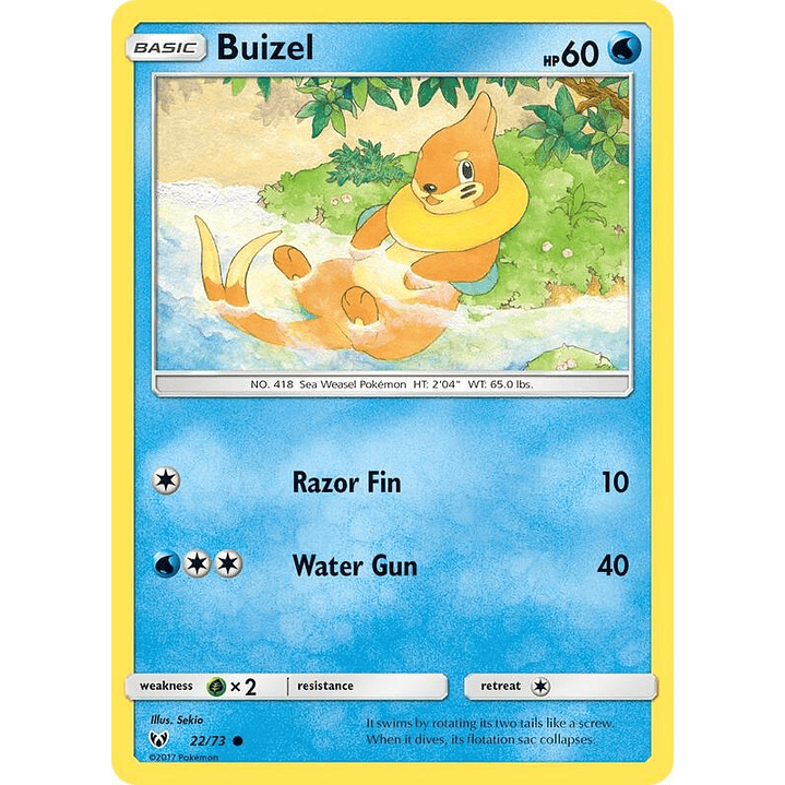 Buizel #22 1