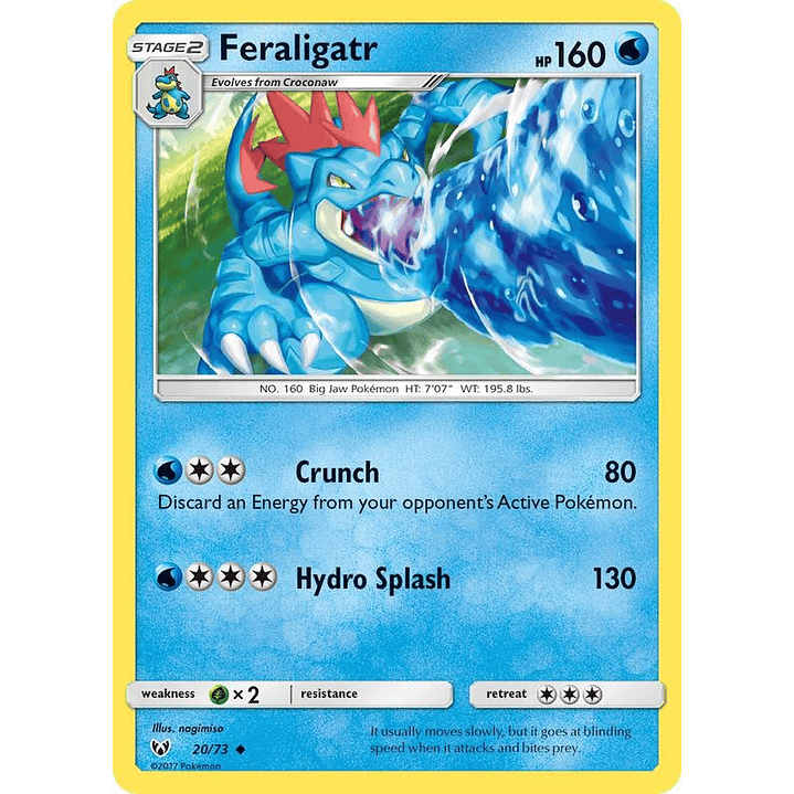 Feraligatr #20 1