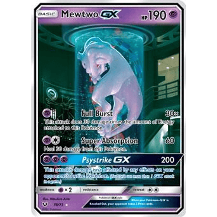 Mewtwo GX #78 1