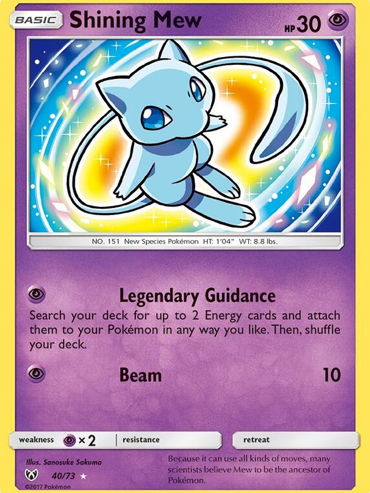 Shining Mew #40 1