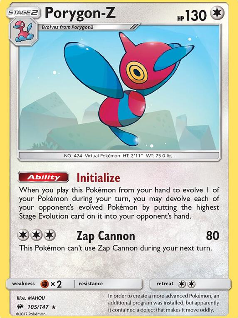 Porygon-Z #105 1
